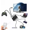 HDMI video lüliti MEDIA-TECH MT5207, 3x HDMI sisendit, 1x HDMI väljund, must