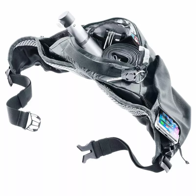 Puusakott DEUTER Pulse 3 neerukompatiibelse reguleeritava vööga, 3 L, Graphite, 330 g