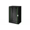 Digitus Unique DN-19 20-U-SW - kapp - võrgukapp - sobib seinapaigalduseks - must, RAL 9005 - 20U - 48,3 cm (19) (DN-19 20-U-SW)