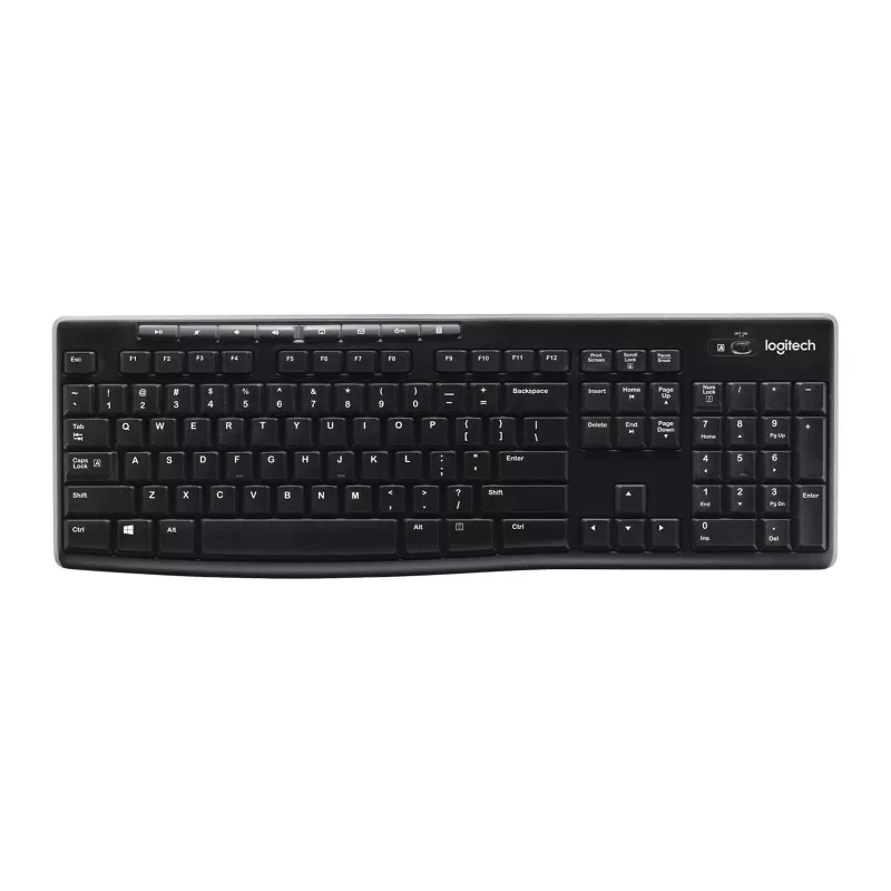 Logitech juhtmevaba klaviatuur K270 - klaviatuur - juhtmevaba