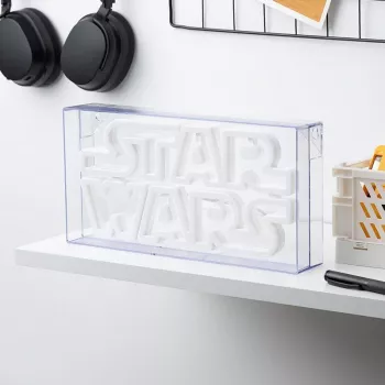 LED-neoonvalgusti Paladone Star Wars disain PP13123SW — dekoratiivne LED-silt seinale või riiulile