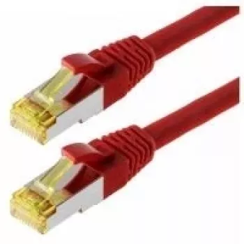 Võrgukaabel Helos Cat 6a S/FTP 0,5 m Punane
