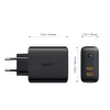 AUKEY PA-D2 mobiilseadme laadija 36W Must Siseruumides