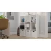 MALAX 3x3 H Valge SHELVING UNIT