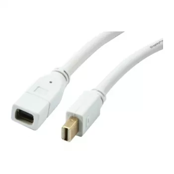 Synergy 21 S216366 - Mini DisplayPort - Mini DisplayPort - Isane - Emaspoolne - Kuldne - Valge (S216366)
