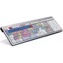 Klaviatuur Logickeyboard LKB-PPROCC-AJPU-DE kontor USB QWERTY UK inglise keel mitmevärviline