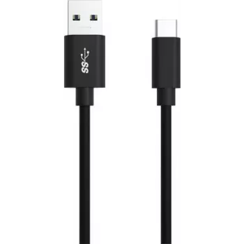 Ansmann 1700-0080 USB-kaabel 0,12 m USB 2.0 USB-A USB-C Must (1700-0080)