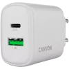 CANYON laadija OnCharge 250 25W 1xPD 1xQC EU Valge