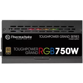 Thermaltake ToughPower Grand RGB 750W Gold - Toiteplokk (sisemine) - ATX12V 2.4/ EPS12V 2.92 - 80 PLUS Gold - AC 100-240 V - 750 W - Active PFC -
