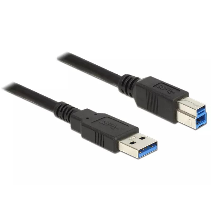 USB-kaabel DeLOCK 85068 USB 3.2 Gen 1 2m USB A USB B Must