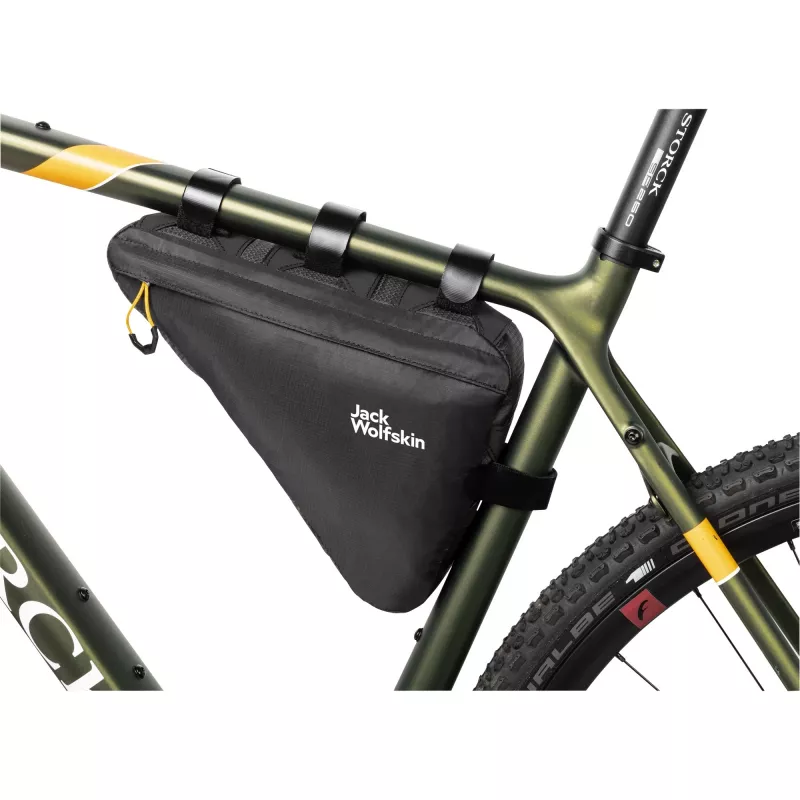 Morobbia Triangle Bag, jalgrattakorv/-kott (must, ülatorukott 2 L)