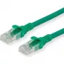 ROLINE - paigalduskaabel - RJ-45 (M) isasesse RJ-45 (M) - 30 cm - SFTP, PiMF - CAT 6 - halogeenivaba, vormitud, keerutatud - roheline (21.15.2954)