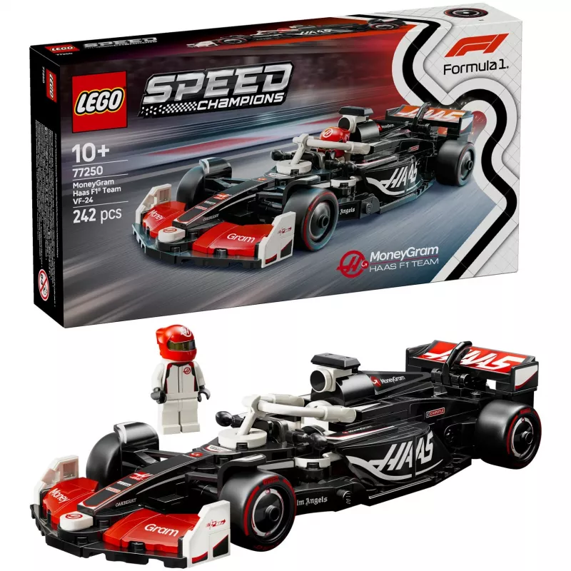 LEGO SPEED CHAMPIONS 77250 MoneyGram Haas F1 Team VF-24