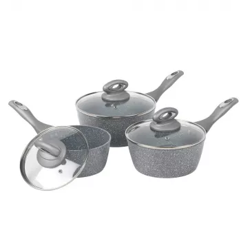 Kastrulikomplekt Salter BW02986G1EU7 — 3-osaline kastrulid 16cm, 18cm, 20cm