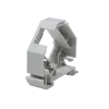 Logilink | DIN-liistu adapter 1x RJ45 võtmemoodulile | MP0053