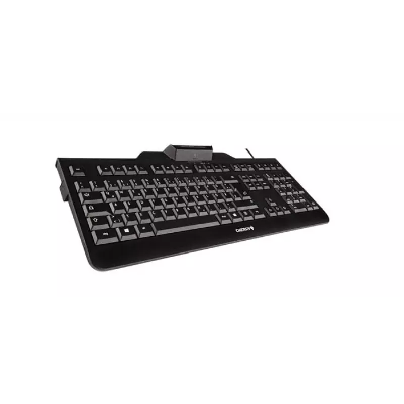 CHERRY KC 1000 SC klaviatuur USB QWERTZ Šveitsi Must