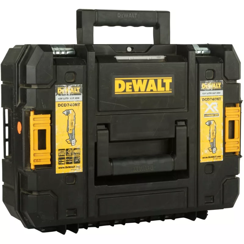 DeWALT DCD740NT-XJ puur 2000 RPM Padrunita 1,3 kg Must, Kollane