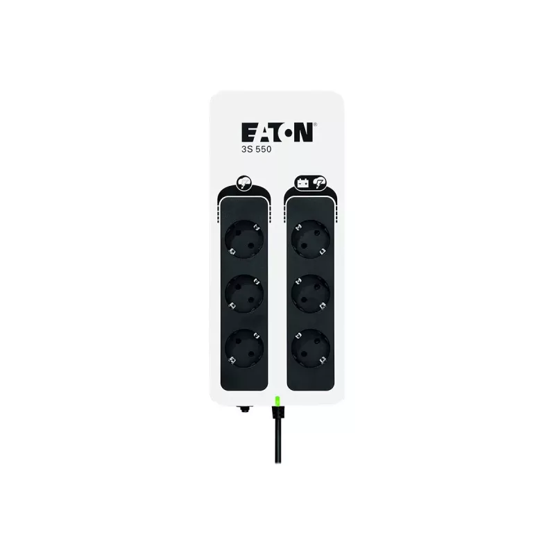 Eaton 3S 550 DIN 0.55 kVA 330 W 6 pistikupesa
