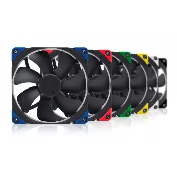 140 mm Noctua NF-A14 PWM chromax.Must.swap korpuse ventilaator, 12V, 300–1500 RPM, PWM, 140.2 m³/h, 24.6 dB