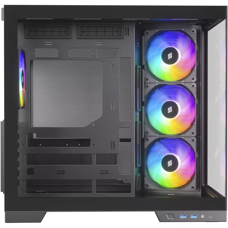 Silentware View A-RGB Must PC-korpus VIEWMust — mid-tower-korpus A-RGB-valgustusega