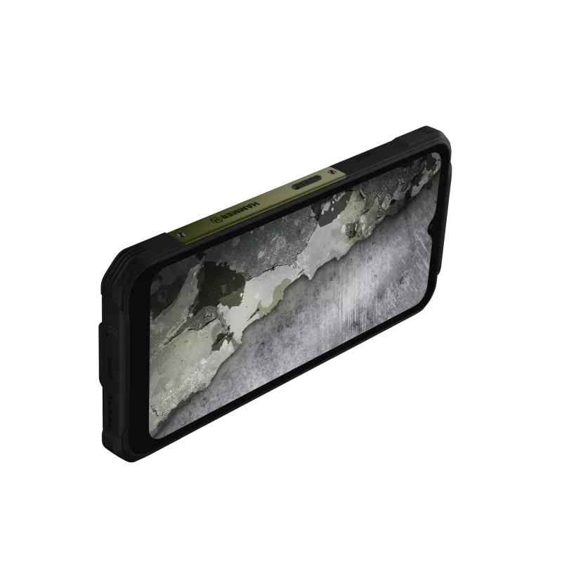 Töökindel nutitelefon MYPHONE Hammer Construction 2 5G Military Edition kahe SIM-kaardiga, veekindel