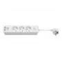 Goobay 3-suunaline pistikupesa lüliti ja USB-ga 1,5m kaabel, tüüp F