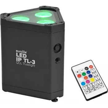 LED IP valgusti EUROLITE TL-3 QCL (mudel 51914270) — välistingimustesse sobiv lava- ja arhitektuurivalgusti