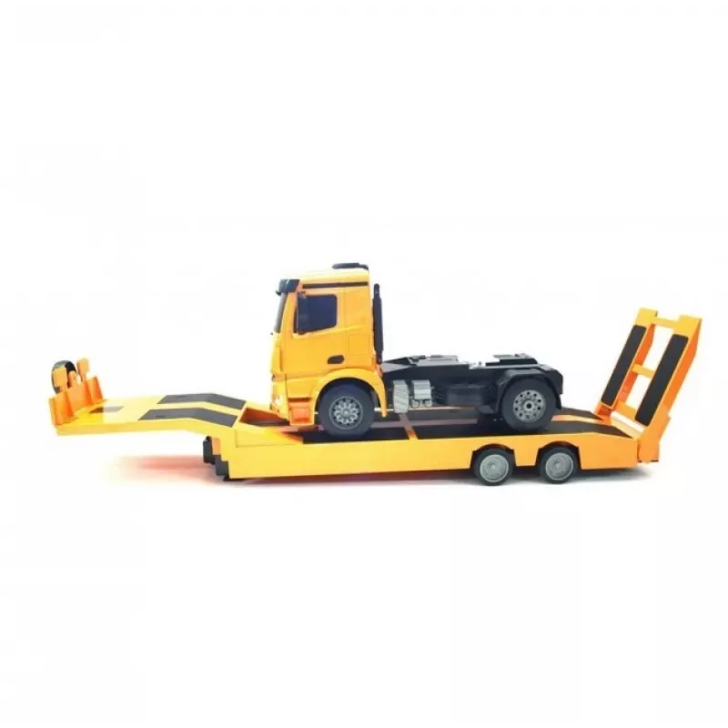 Double E 1/20 Skaala Valmis Sõitma RC Mercedes-Benz Arocs Platvormhaagis
