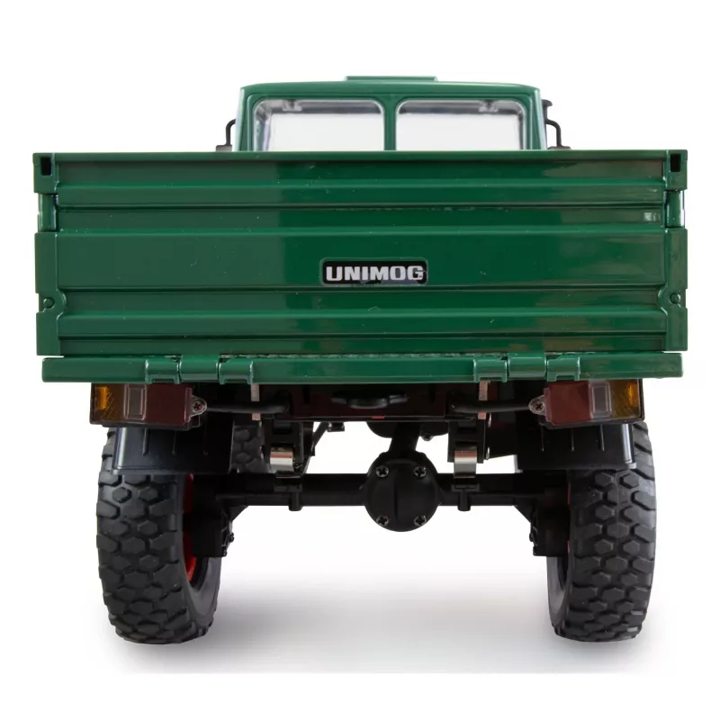 Amewi Mercedes‑Benz Unimog raadio teel juhitav auto mõõtkavas 1:12 4WD, roheline
