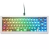 Ducky Outlaw 65 klaviatuur universaalne USB hõbedane mehaaniline RGB LED