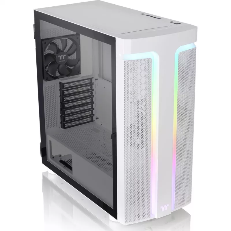Thermaltake H590 TG ARGB Snow Mid Tower korpus, valge