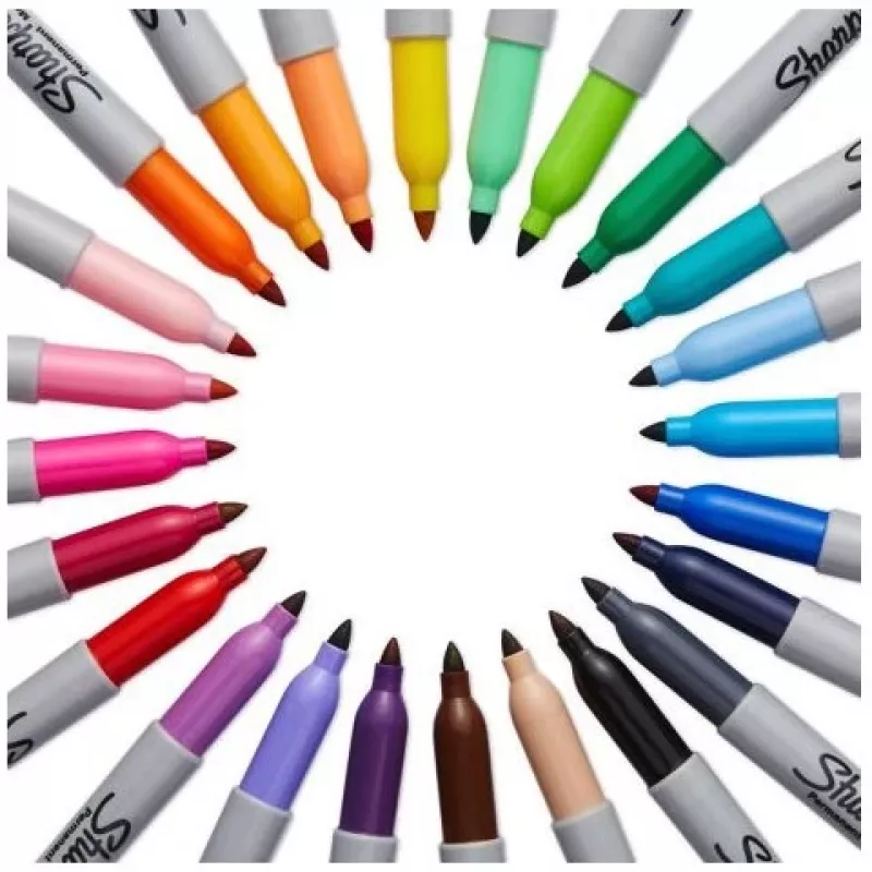 Sharpie peen marker 24 tk Peen ots Mitmevärviline