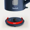 Elektriline veekeetja Tefal KO2M0410 — 1,7 L, 2400 W, sinine, veetaseme indikaator, katlakivivastane filter