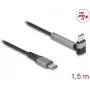 USB-kaabel DeLOCK 81172 1,5 m USB-C must hall USB 2.0
