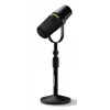 Shure MV7+-K-BNDL - kõnepuldi/vokaalmikrofon XLR/USB-C pesaga, must + lauajalg GATOR