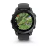 Garmin Fenix E 3.3 cm (1.3) AMOLED 47 mm Digitaalne 416 x 416 pikslit Puuteekraan Must Wi-Fi GPS (satelliit)
