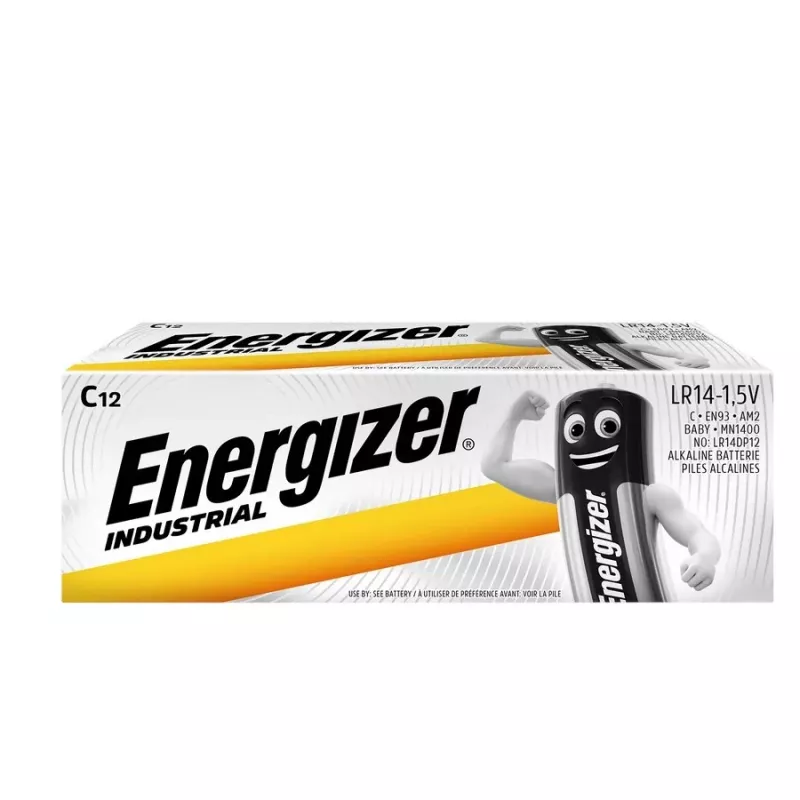 Energizer patareid Industrial Pro D LR20 1.5V 12 tk