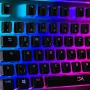HyperX Pudding Keycaps - täiskomplekt - ABS - Must (DE paigutus) - klaviatuuri klahvikatted - ABS - Must