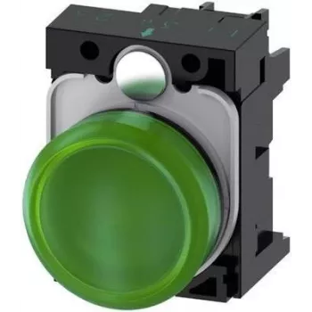 Siemens indikaatortuli lame roheline 24 V/AC, 24 V/DC SIRIUS ACT 3SU1102-6AA40-1AA0 1 tk (3SU1102-6AA40-1AA0)