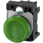 Siemens indikaatortuli lame roheline 24 V/AC, 24 V/DC SIRIUS ACT 3SU1102-6AA40-1AA0 1 tk (3SU1102-6AA40-1AA0)
