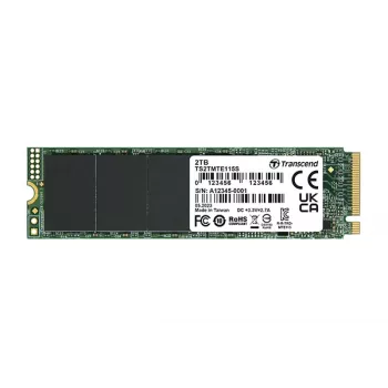 SSD-ketas Transcend 1TB M.2 PCIe Gen3 x4 NVMe TS1TMTE115S