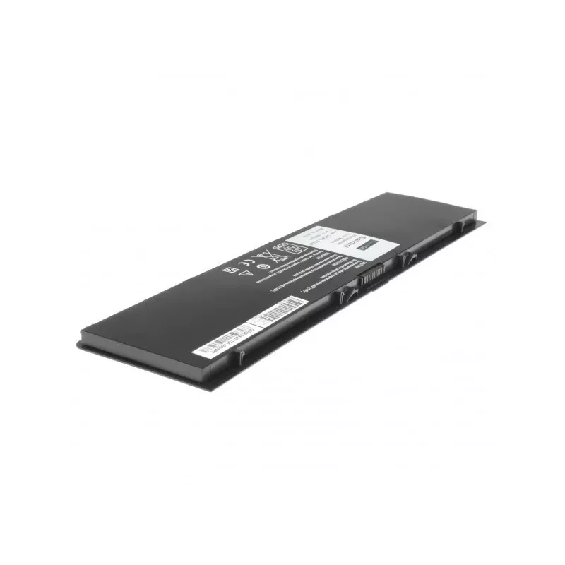 Aku roheline Cell DE93 DELL Latitude E7440 jaoks, Li‑Ion 7,4V 4500mAh, 4 elementi, must