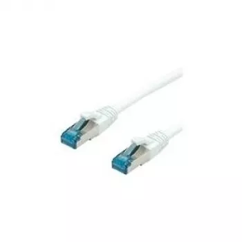 VALUE - Paranduskaabel - RJ-45 (M) RJ-45 (M) külge - 1.5 m - SFTP, PiMF - CAT 6a - halogeenivaba, valatud, haakumisvastane, keerutatud - valge (21.99.1996)