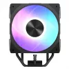 MODECOM Volcano 0C T102 LCD ARGB protsessori õhkjahuti 12 cm must
