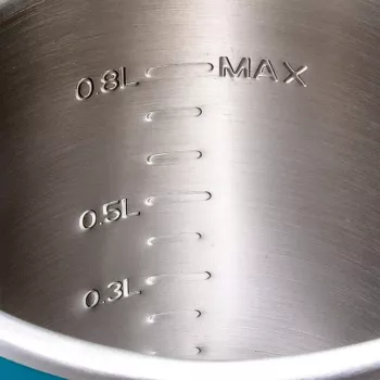 Makita KT001GZ elektriline veekeetja 0,8 L Must, Sinine