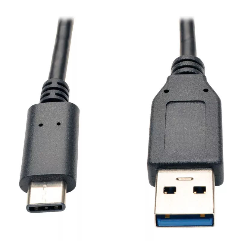 Tripp U428-003-G2 USB-C–USB-A kaabel (pistik/pistik) – USB 3.2 Gen 2 (10 Gbit/s) – Thunderbolt 3 ühilduv – 0,91 m – 1,83 m – USB C – USB A – USB 3.2 Gen 2 – isane/isane
