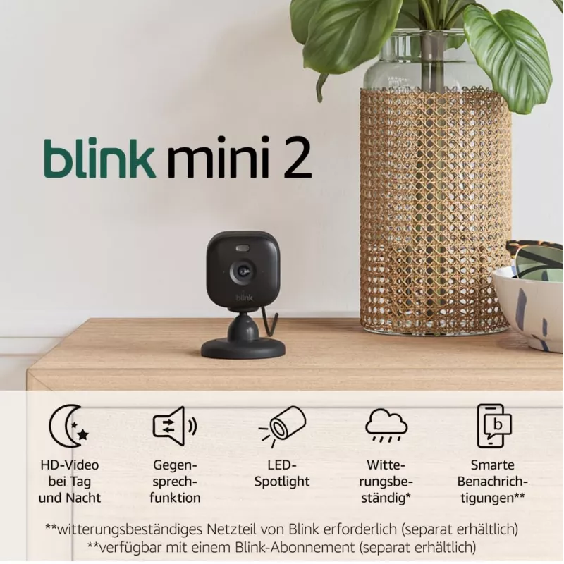 IP turvakaamera Amazon Blink Mini 2 1080p