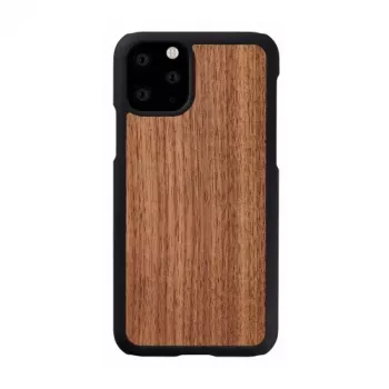 Nutitelefoni ümbris man and wood iPhone 11 Pro jaoks — must pähkel