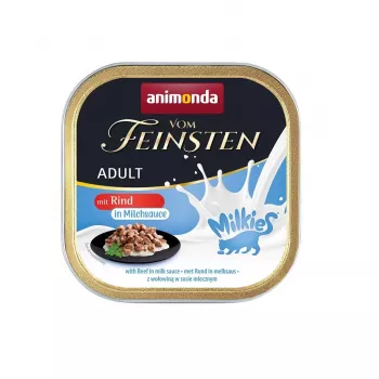 ANIMONDA Vom Feinsten Adult Milkies veiselihaga piimakastmes – märg kassitoit – 100 g