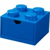 LEGO lauasahtel 4, hoiukarp sinine, naastud
